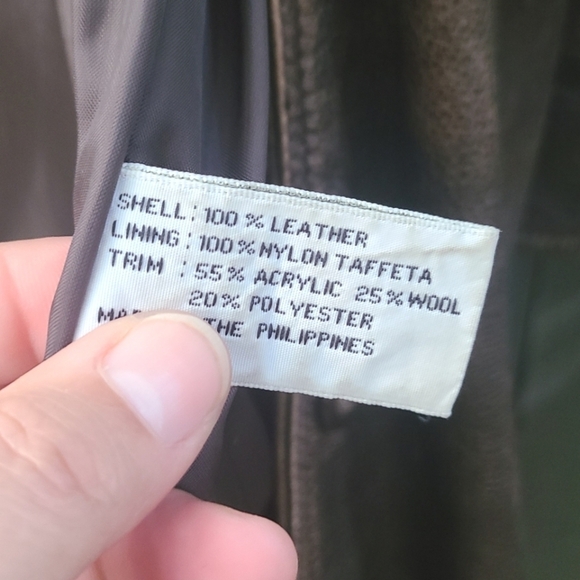 Vintage Maxi Leather Jacket - Picture 4 of 11